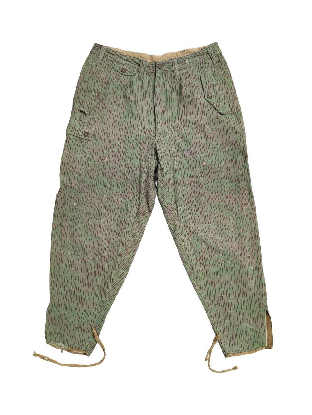 Rare Czech Army M60 / Vz60 Raindrop Camo Trousers - 34x29